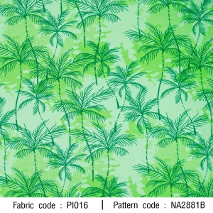 ลายพิมพ์ ต้นมะพร้าว