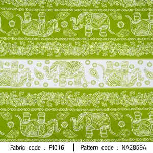 ลายพิมพ์ ช้างพื้นขาว