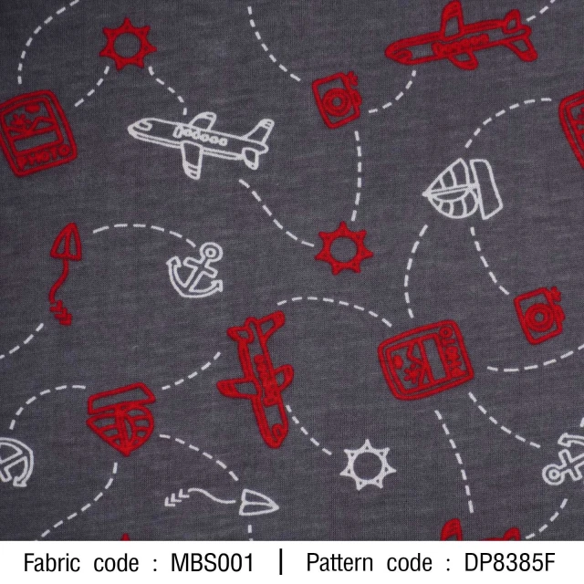 ลายพิมพ์ เครื่องบินเส้นปะ