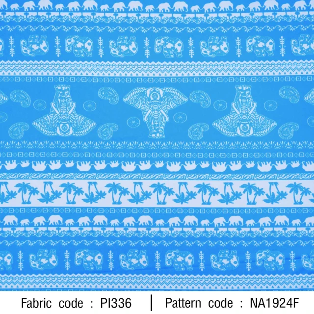 ลายพิมพ์ ช้างมะพร้าว