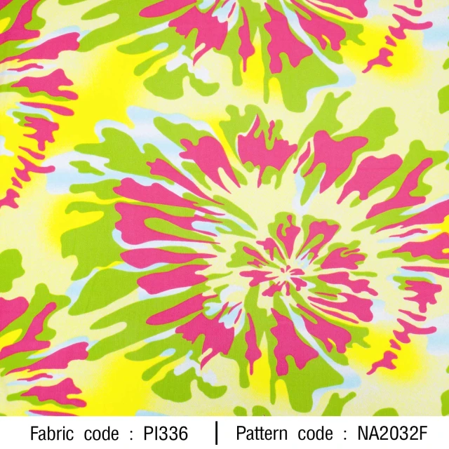 ลายพิมพ์ มัดย้อมกลม