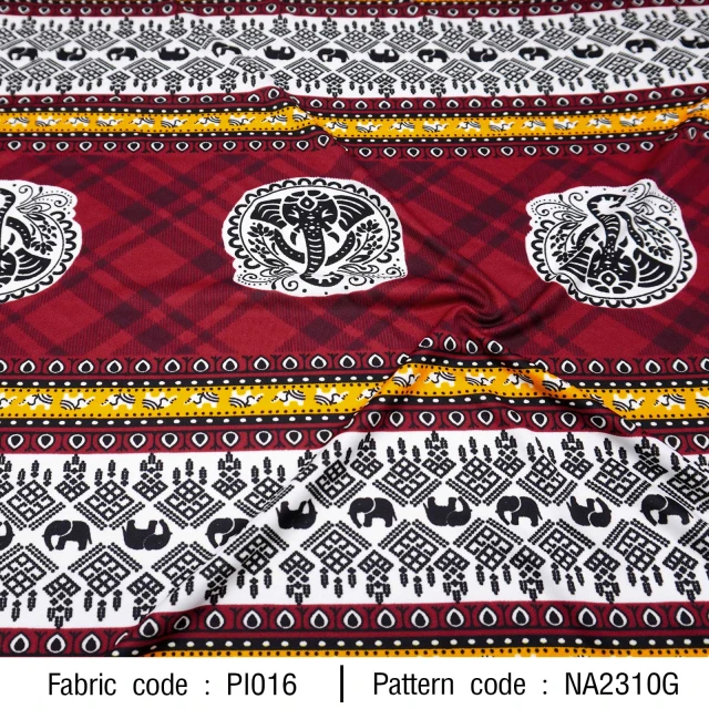 ลายพิมพ์ ช้างสก็อต