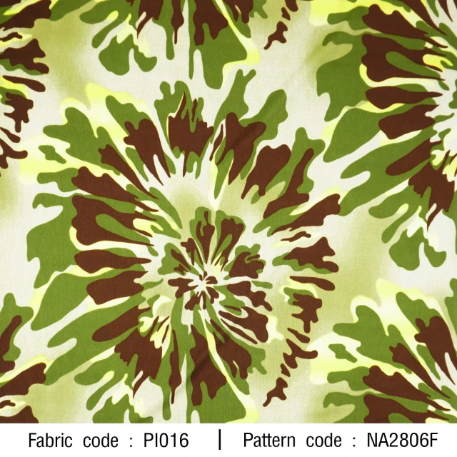 ลายพิมพ์ มัดย้อมวงกลม