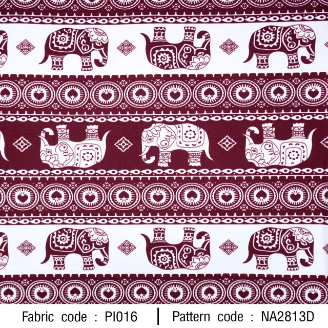 ลายพิมพ์ ช้างหัวใจ