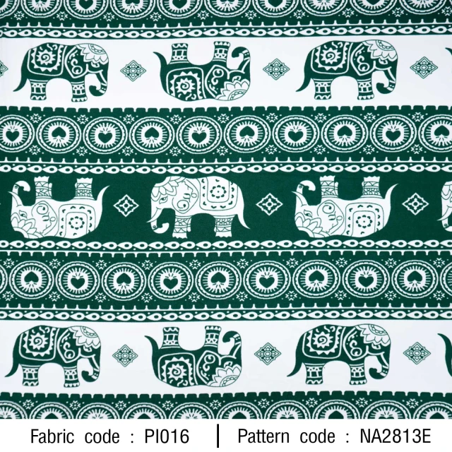 ลายพิมพ์ ช้างหัวใจ