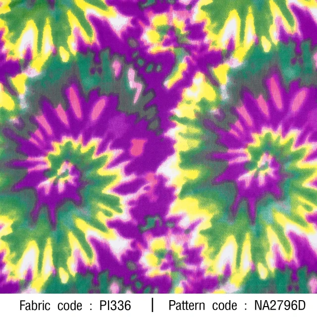 ลายพิมพ์ มัดย้อมก้นหอย