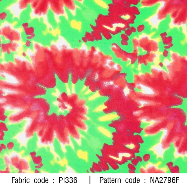 ลายพิมพ์ มัดย้อมก้นหอย